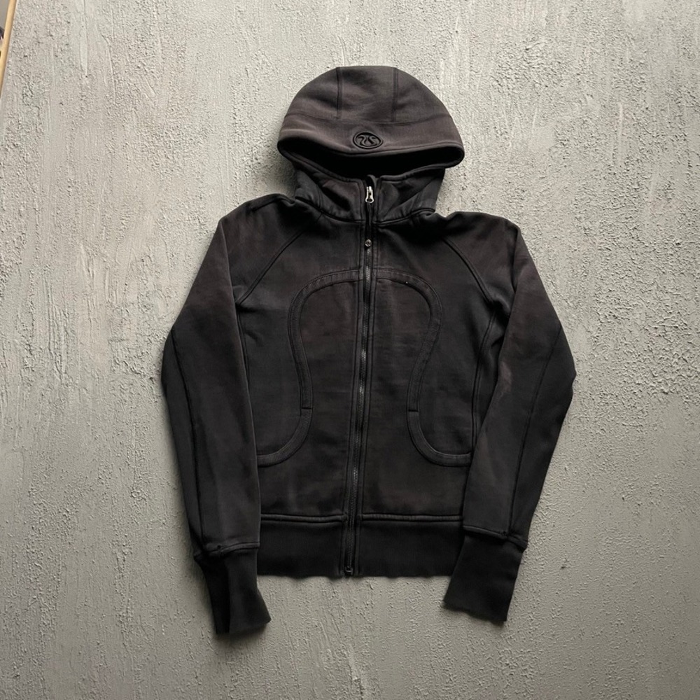 Lululemon Scuba Full Zip Hoodie Women Size 8 Black